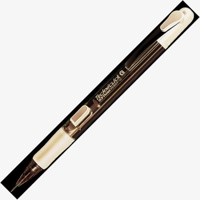 Pentel Techniclick G Refillable Mechanical Pencil - 0.5mm - Black