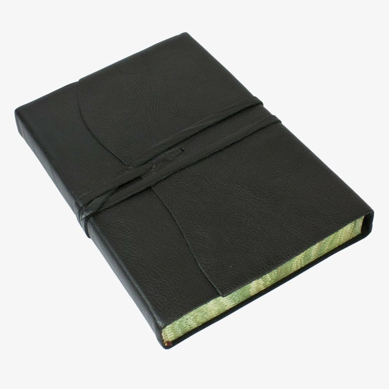 Papuro Papuro Roma Leather Journal - Black - Large