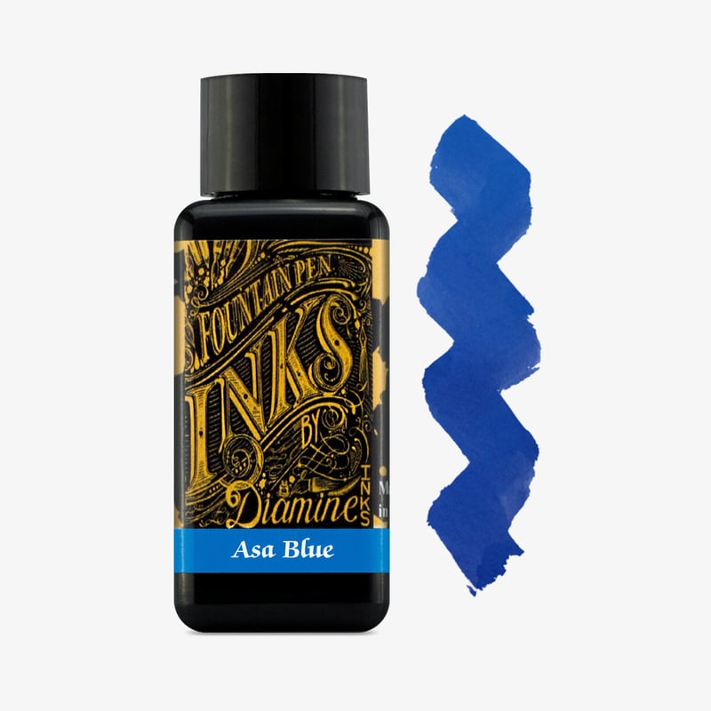 Diamine Inks Diamine Ink Bottle 30ml - Asa Blue