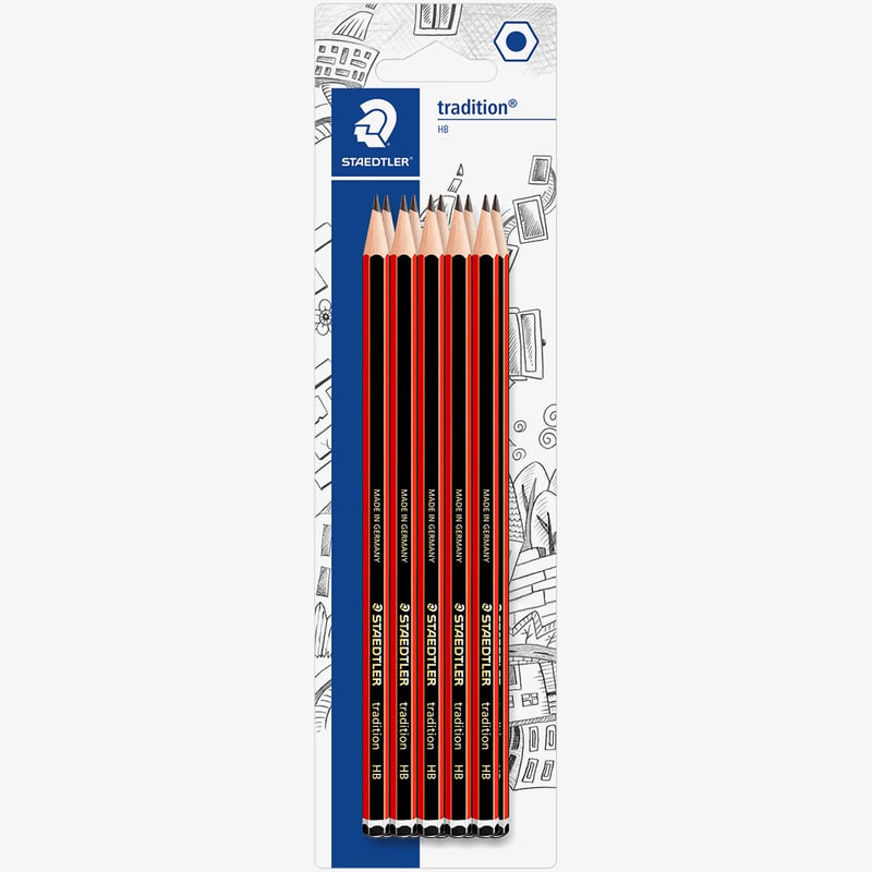 Staedtler Staedtler Tradition Pencil - HB (Blister of 10)