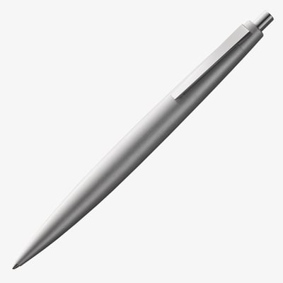 Lamy 2000 Ballpoint Pen - Brushed Stainless Steel