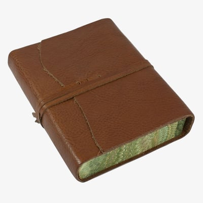 Papuro Roma Leather Journal - Brown - Medium