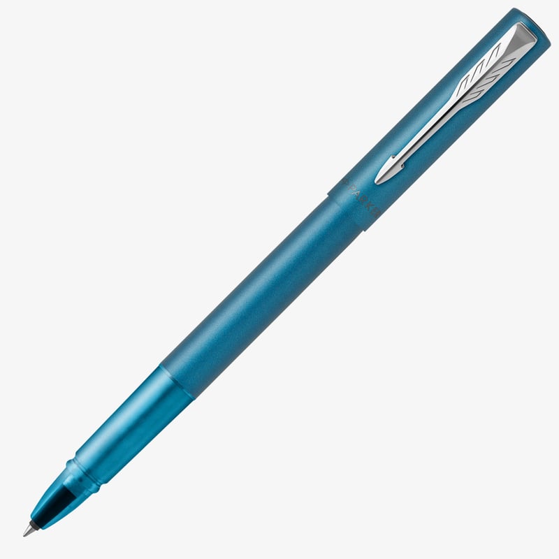 Parker Parker Vector XL Rollerball Pen - Teal Chrome Trim