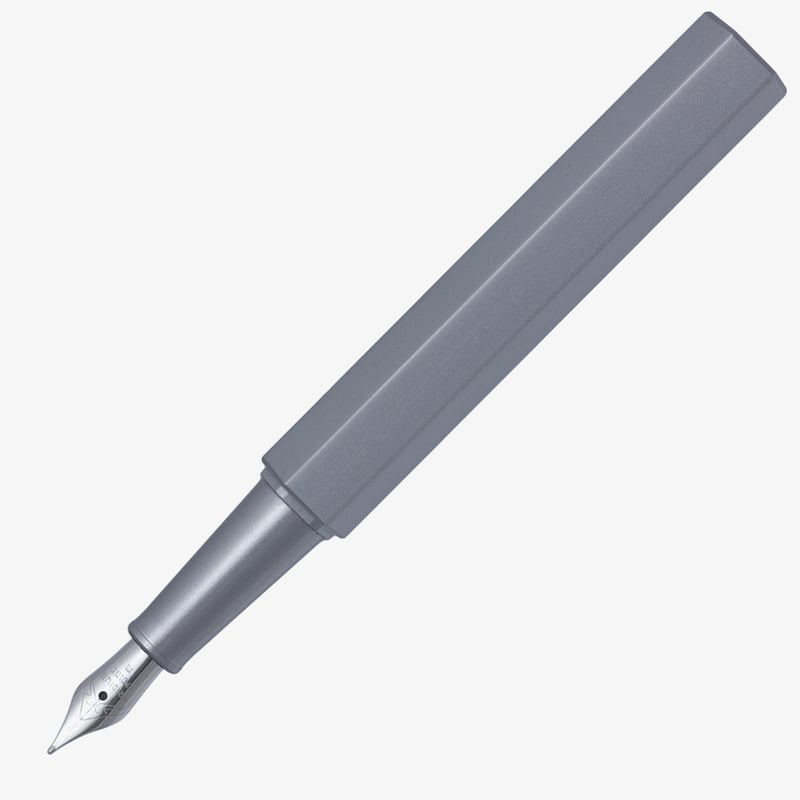Wörther Worther Compact Fountain Pen - Aluminium