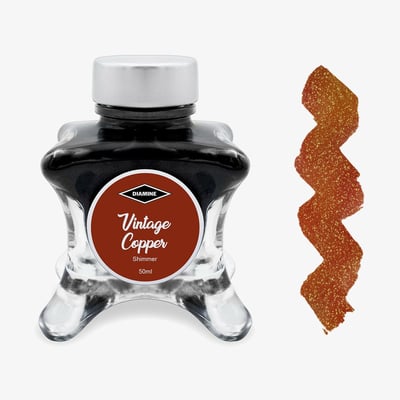 Diamine Inkvent Christmas Ink Bottle 50ml - Vintage Copper