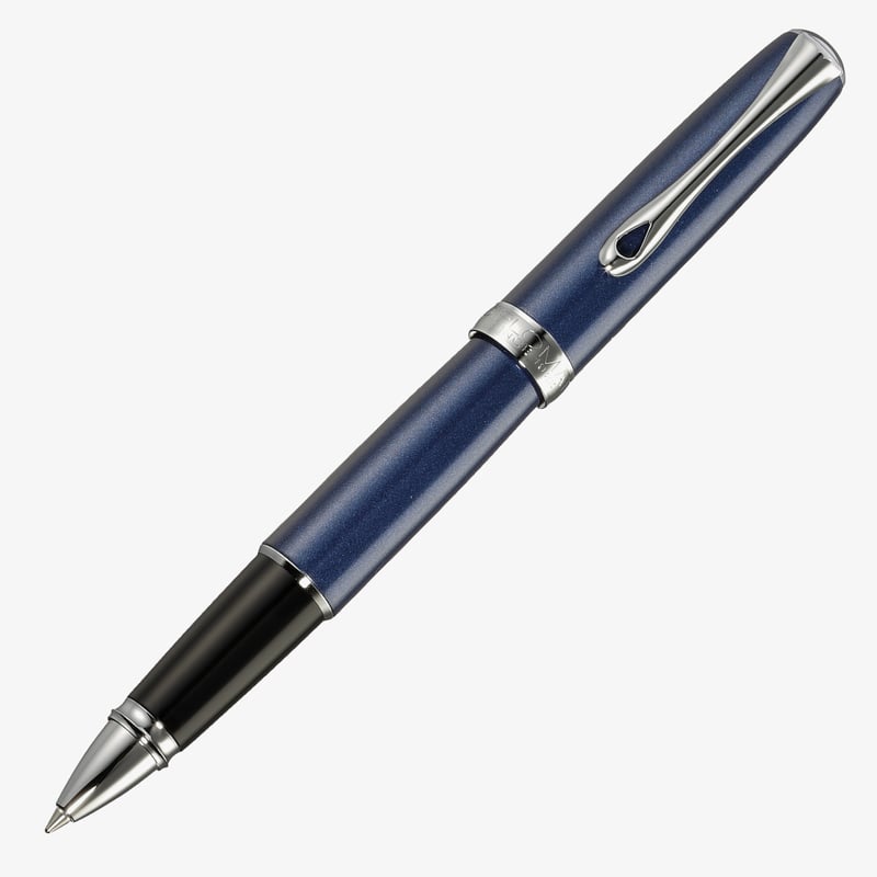 Diplomat Diplomat Excellence A2 Rollerball Pen - Midnight Blue Chrome Trim
