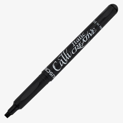 Manuscript Callicreative Calligraphy Marker Pen - Broad - Black