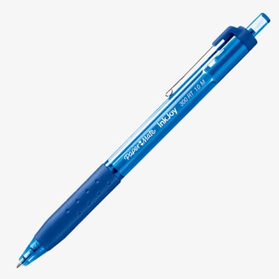 Papermate Inkjoy 300 Retractable Ballpoint Pen - Medium - Blue