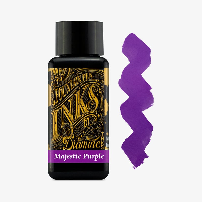 Diamine Inks Diamine Ink Bottle 30ml - Majestic Purple