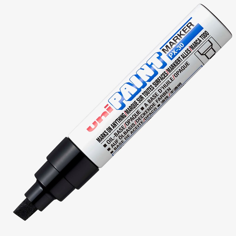 Uni-Ball Uni-Ball PX-30 Paint Marker - Bold Chisel Tip
