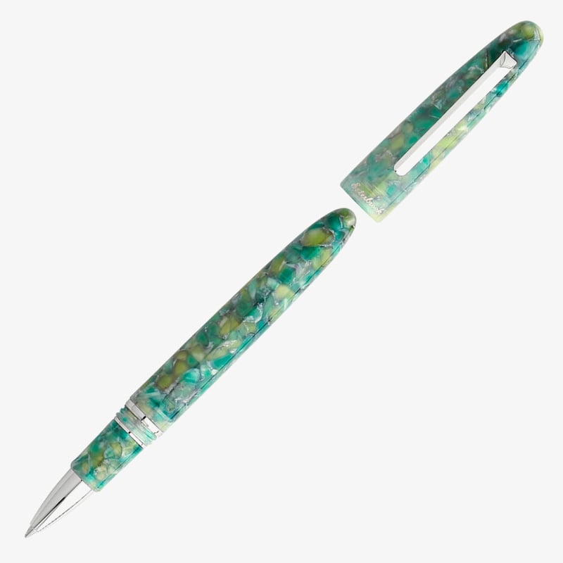 Esterbrook Esterbrook Estie Rollerball Pen - Sea Glass Palladium Trim