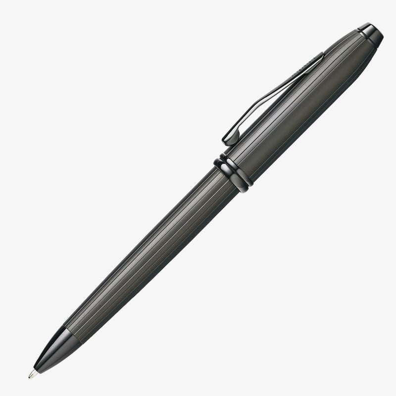 Cross Cross Townsend Ballpoint Pen - Matte Black PVD Trim