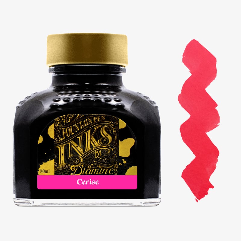 Diamine Inks Diamine Ink Bottle 80ml - Cerise