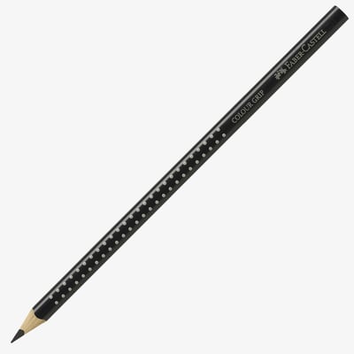 Faber-Castell Colour Grip Pencil - Black