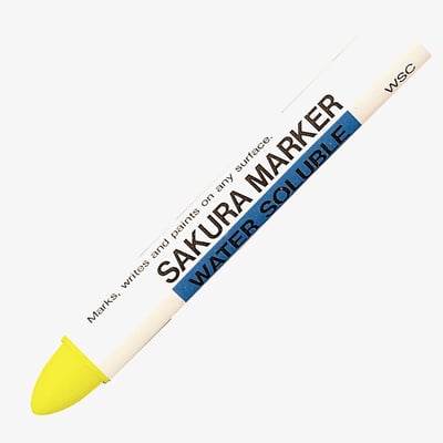 Sakura Water Soluble Marker - Yellow