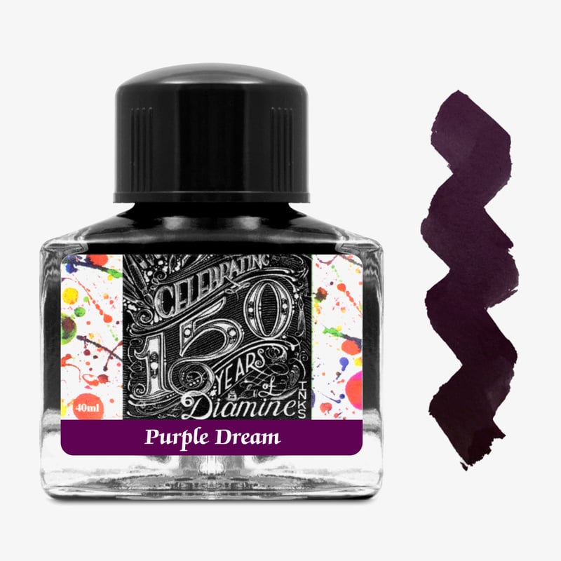 Diamine Inks Diamine 150th Anniversary Ink Bottle 40ml - Purple Dream