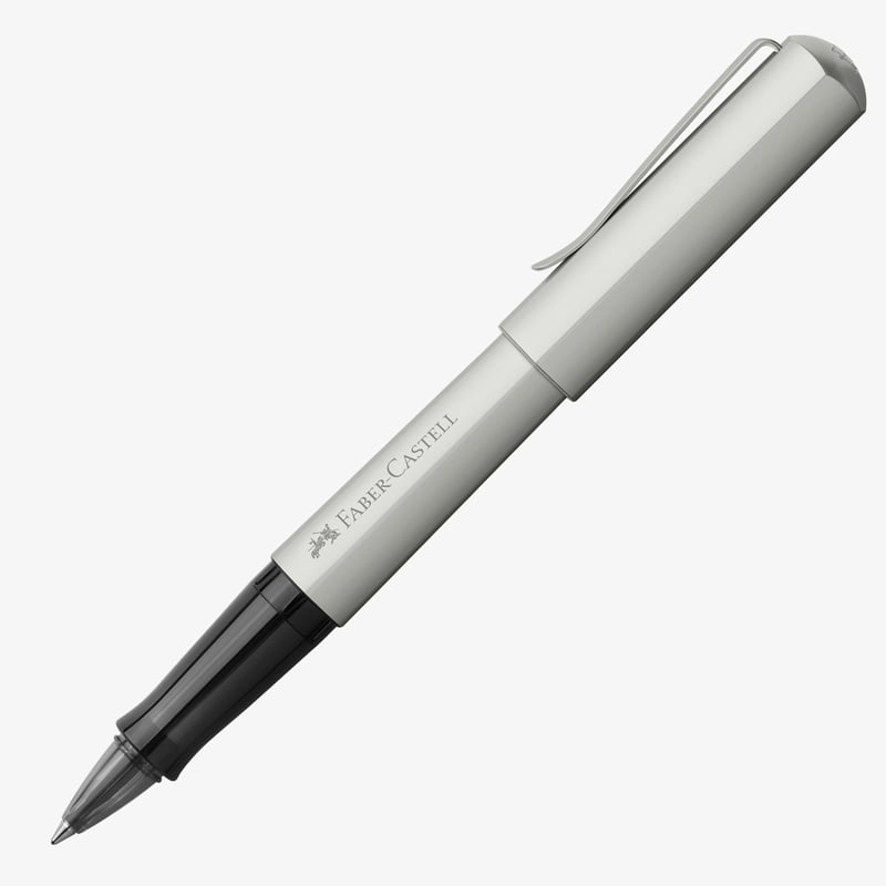 Faber-Castell Faber-Castell Hexo Rollerball Pen - Matte Silver