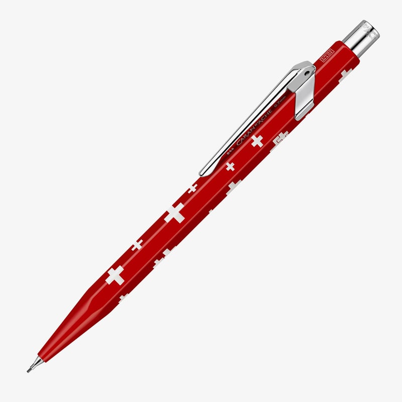 Caran d'Ache Caran d'Ache 844 Mechanical Pencil - Swiss Flag