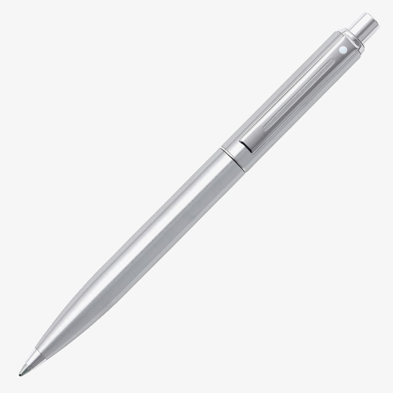 Sheaffer Sheaffer Sentinel Ballpoint Pen - Brushed Steel Chrome Trim