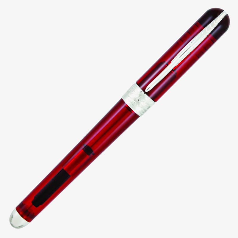 Pineider ボールペン アバター UR DEMO L ワインレッド Pineider Avatar UR Demo Fountain Pen - Wine Red
