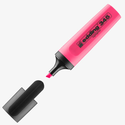 Edding 345 Highlighter - Pink