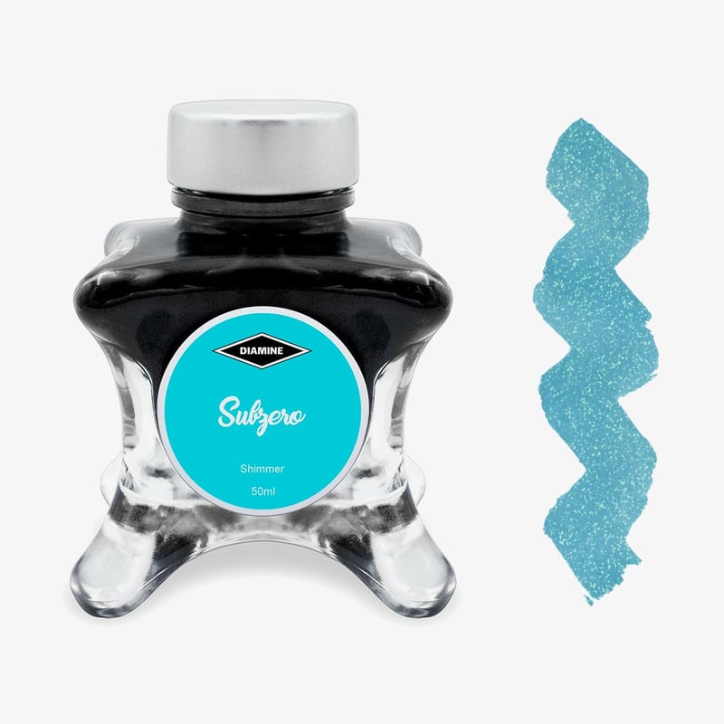 Diamine Inks Diamine Inkvent Christmas Ink Bottle 50ml - Subzero
