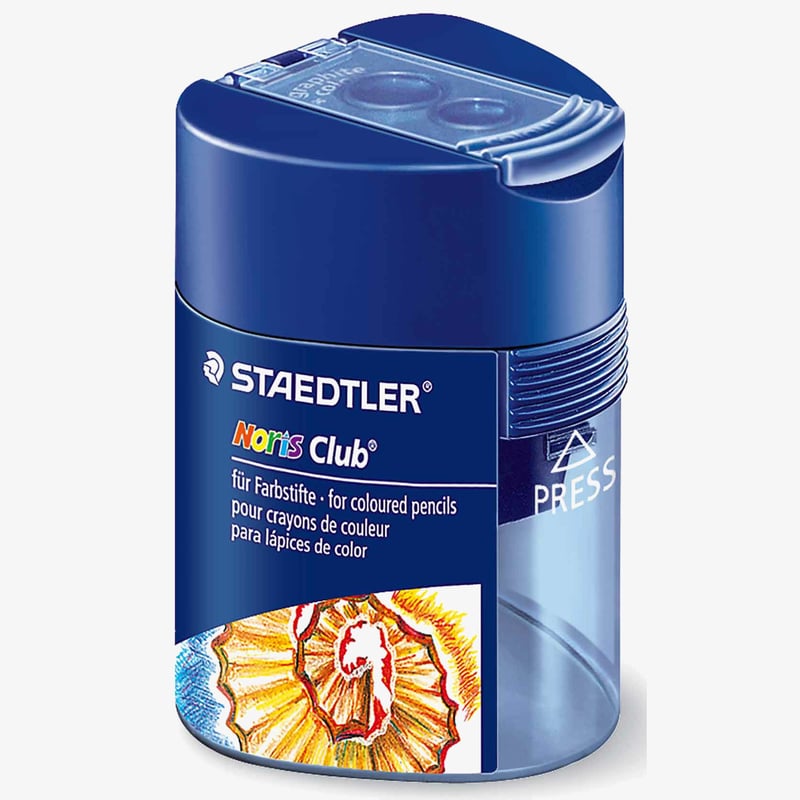 Staedtler Staedtler Noris Club Triangular Sharpener - Double-Hole