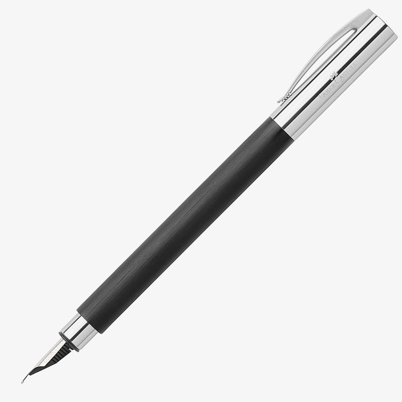 Faber-Castell Faber-Castell Ambition Fountain Pen - Precious Black Resin
