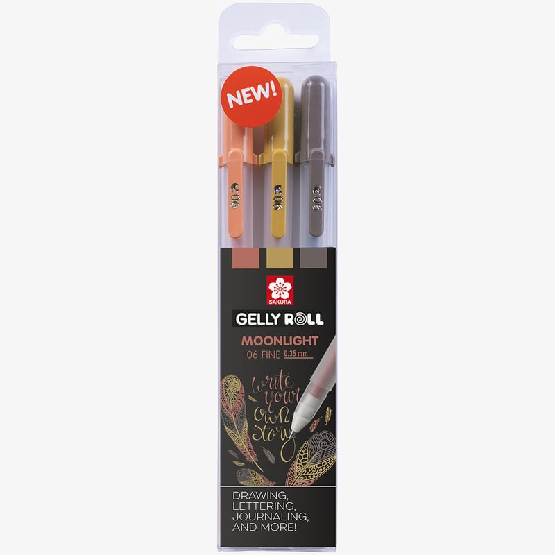 Sakura Sakura Gelly Roll Moonlight Gel Pens - Nature Set (Pack of 3)