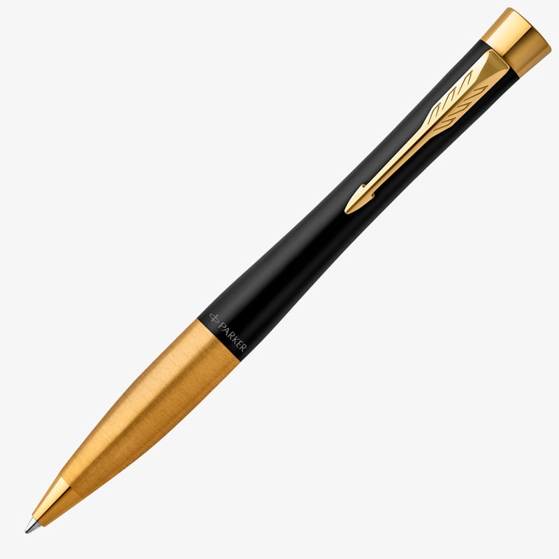 Parker Parker Urban Ballpoint Pen - Matte Black Gold Trim