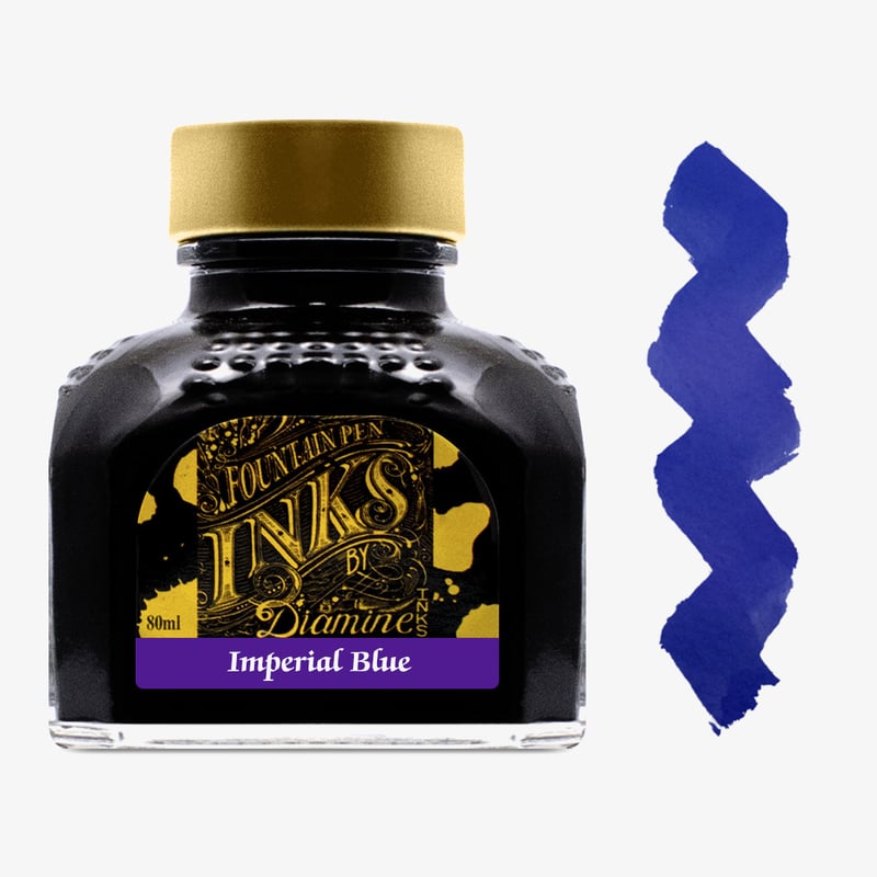 Diamine Inks Diamine Ink Bottle 80ml - Imperial Blue