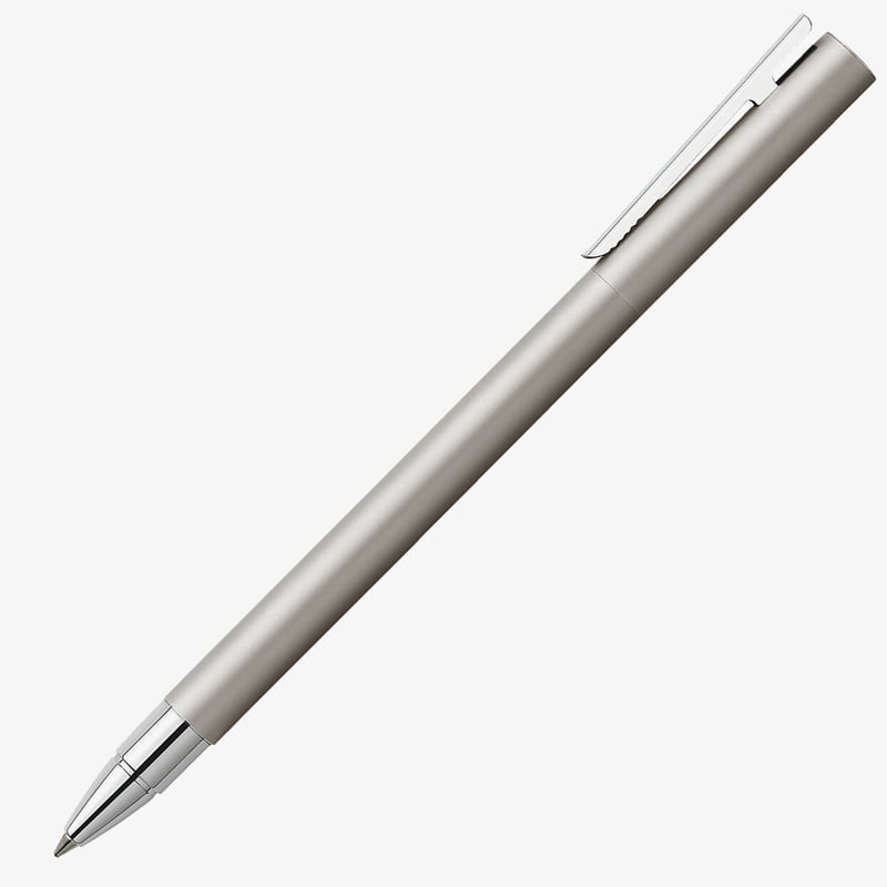Faber-Castell Faber-Castell Neo Slim Rollerball Pen - Matte Stainless Steel