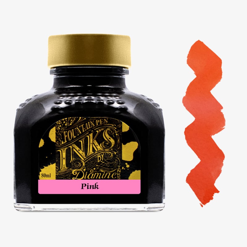 Diamine Inks Diamine Ink Bottle 80ml - Pink