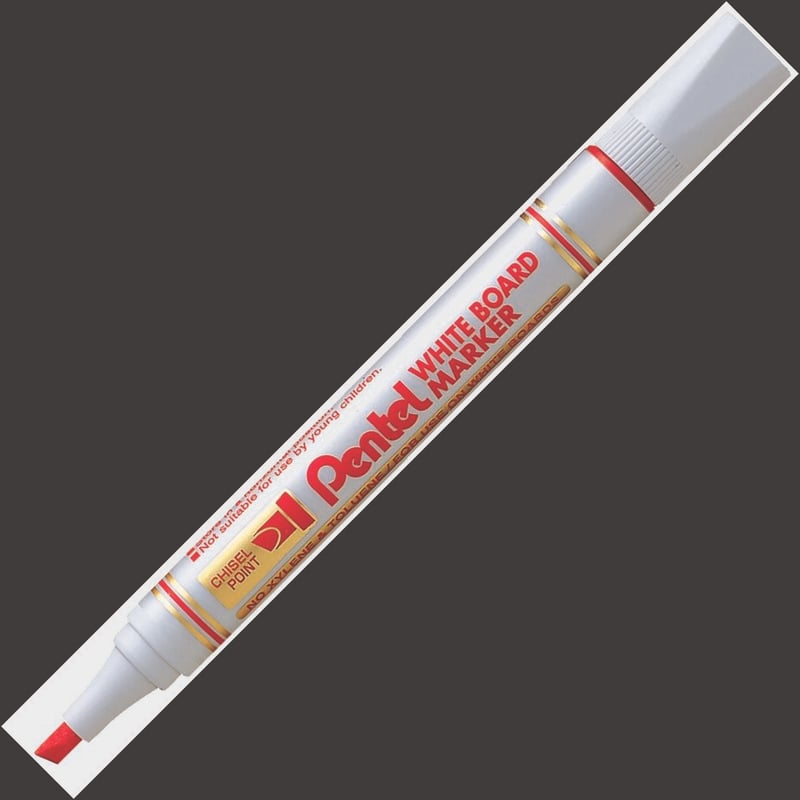 Pentel Pentel MW86 Whiteboard Marker - Chisel Tip