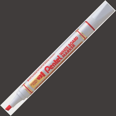 Pentel MW86 Whiteboard Marker - Chisel Tip