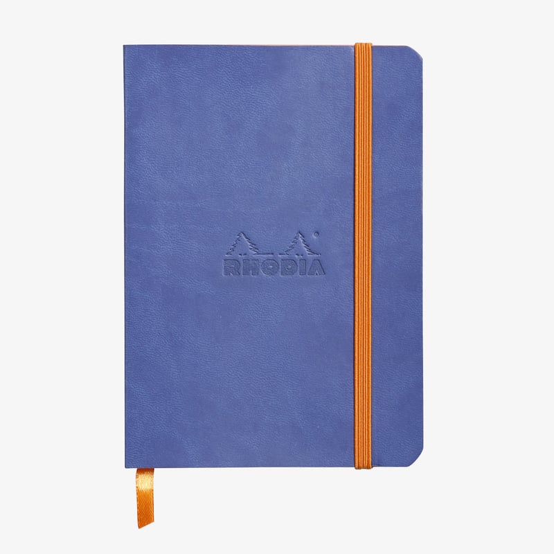 Rhodia Rhodia Softcover Notebook - Medium - Sapphire Blue - Lined