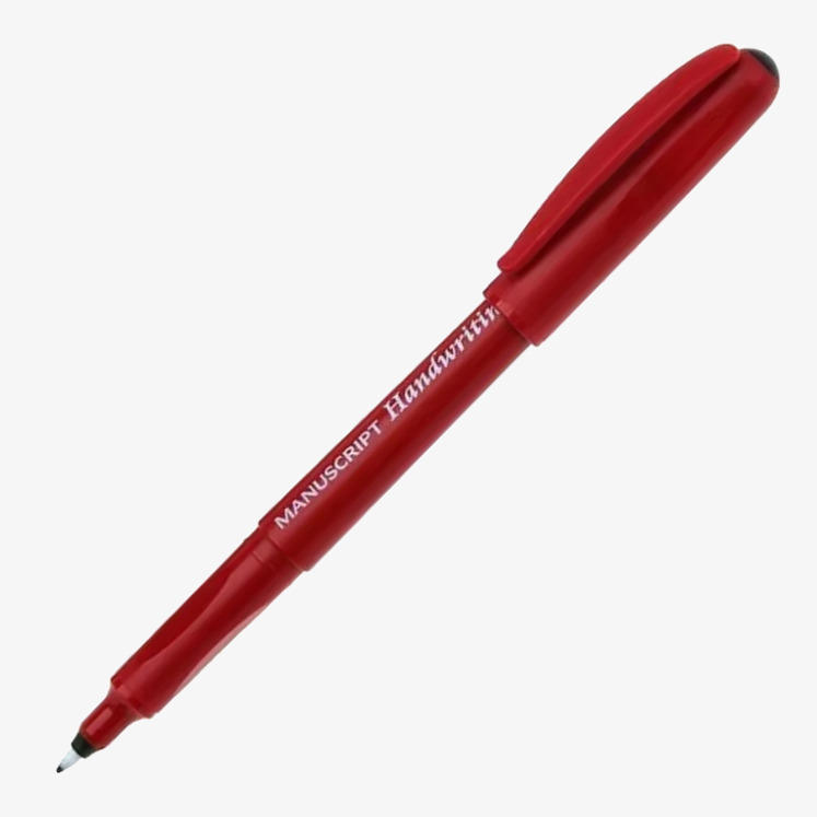 Manuscript Manuscript Handwriting Pens - Black (Pack of 40)