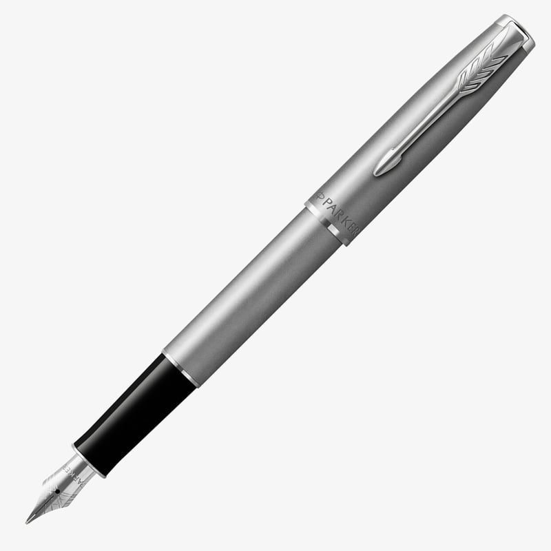 Parker Parker Sonnet Essentials Fountain Pen - Sandblasted Steel