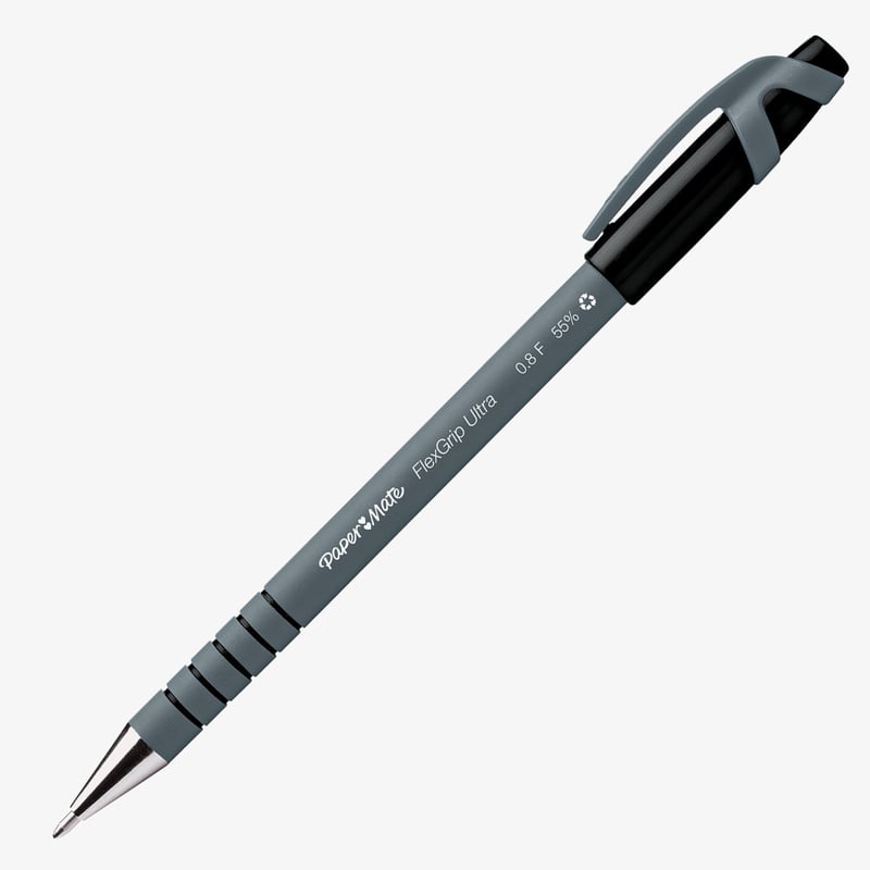 Papermate Papermate Flexgrip Ultra Capped Ballpoint Pen