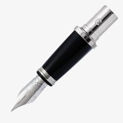 Waterman Exception Nib - Solid 18K Gold Rhodium Plated