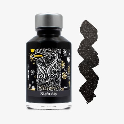 Diamine Shimmering Ink Bottle 50ml - Night Sky