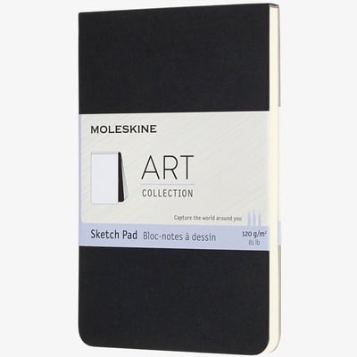 Moleskine Art Pocket Sketch Pad - Black