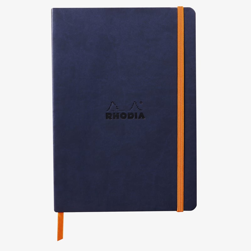 Rhodia Rhodia Softcover Notebook - A5 - Midnight - Dotted