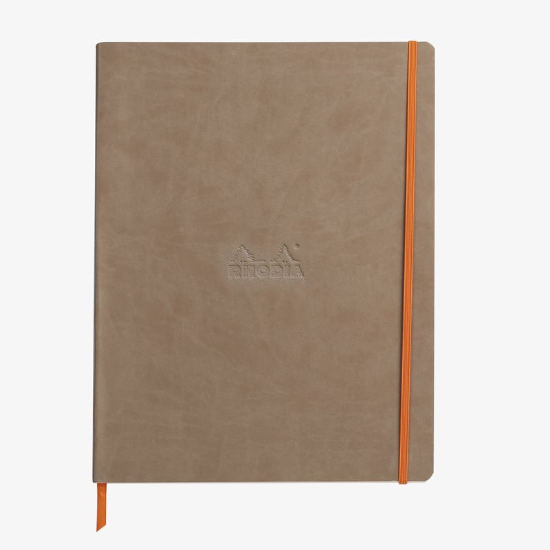 Rhodia Rhodia Softcover Notebook - A4 - Taupe - Lined