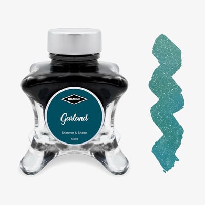 Diamine Inkvent Christmas Ink Bottle 50ml - Garland