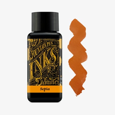 Diamine Ink Bottle 30ml - Sepia