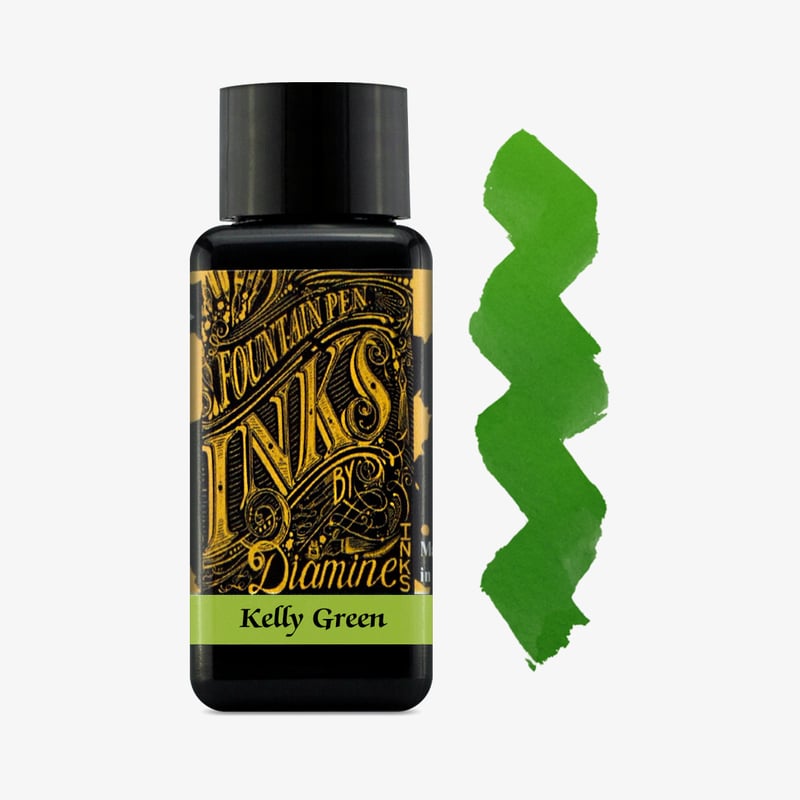 Diamine Inks Diamine Ink Bottle 30ml - Kelly Green