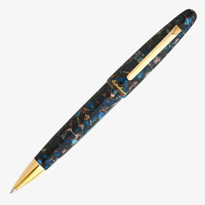 Esterbrook Esterbrook Estie Ballpoint Pen - Nouveau Bleu Gold Trim
