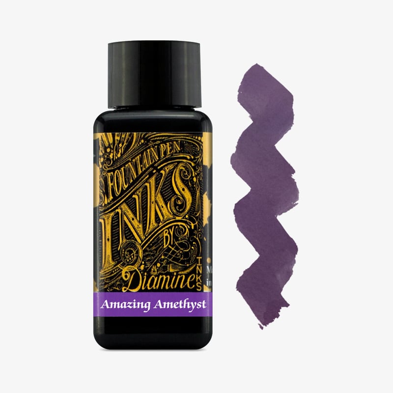 Diamine Inks Diamine Ink Bottle 30ml - Amazing Amethyst