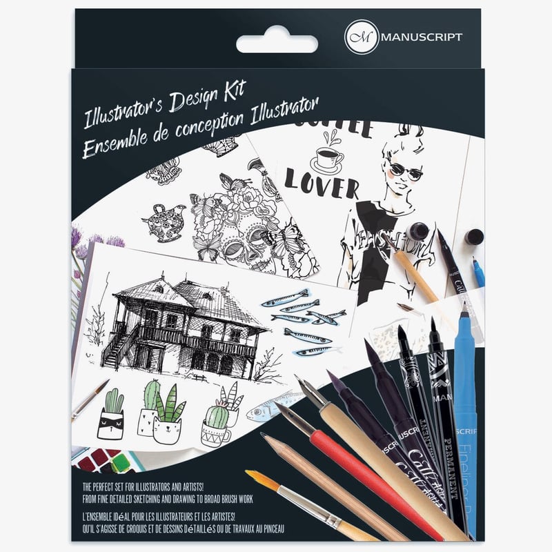 Manuscript Manuscript Callicreative Illustrator's Design Kit